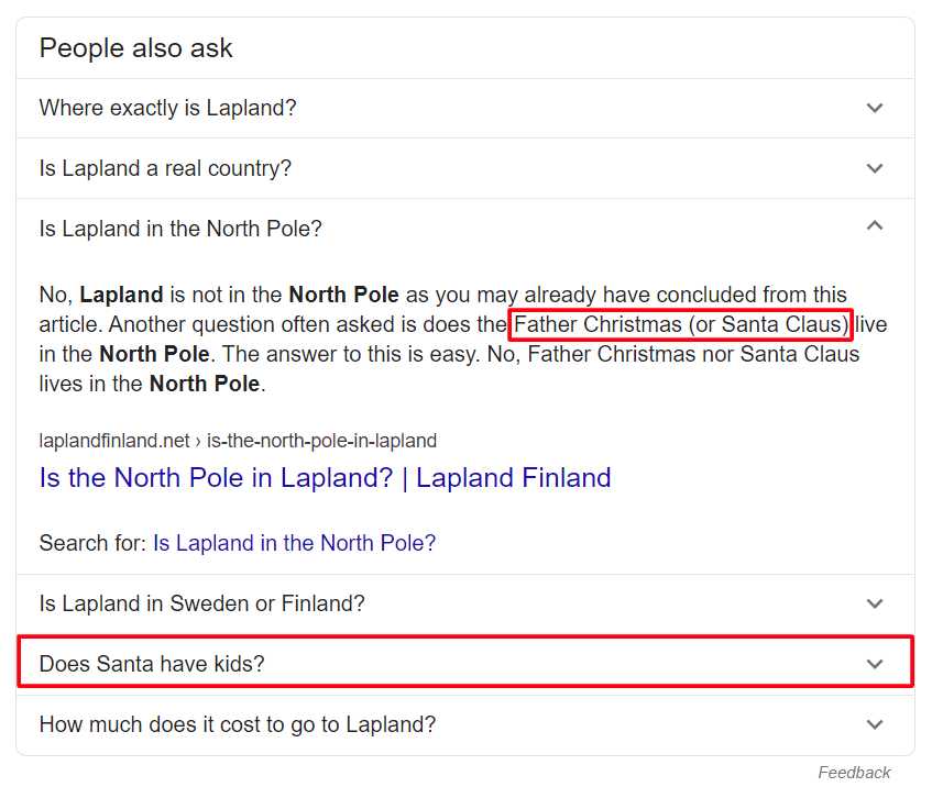 People Also Ask Example 3