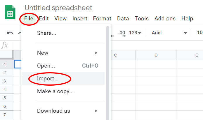 FKR - IGS - step 2 - Import