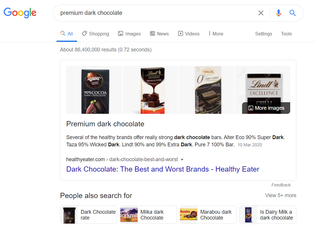 Premium Dark Chocolate
